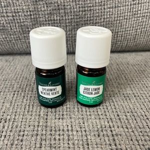 Young Living unopened 5 ml Spearmint and Jade Lemon.